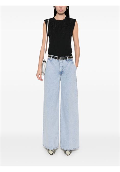 Black W' Noreen tank top Golden goose - women GOLDEN GOOSE | GWP02187P00188590100